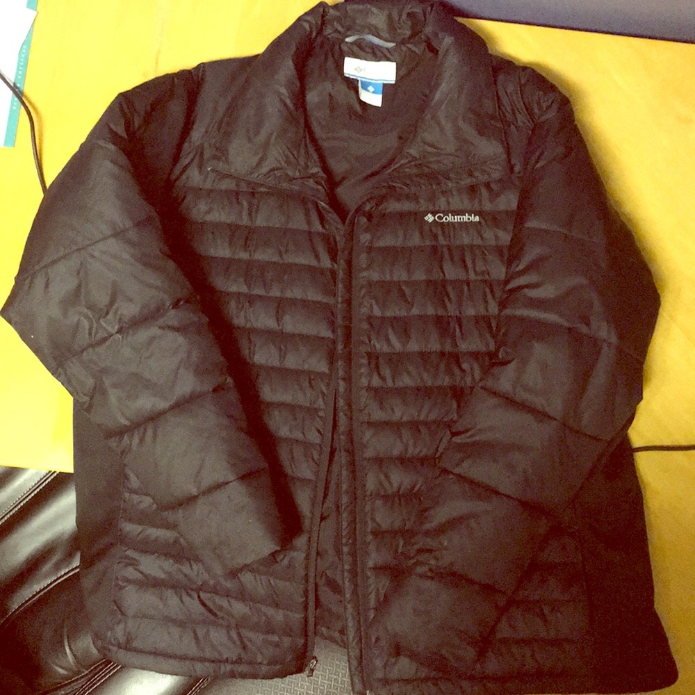 Men’s black 2X Columbia puffy jacket